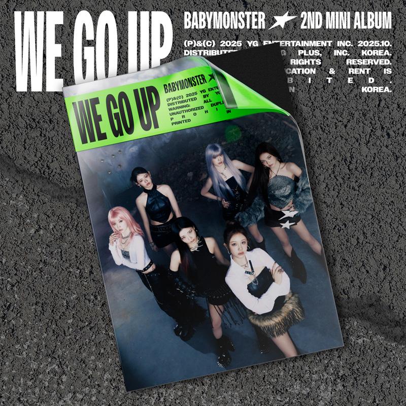 H2MEDIA Babymonster - 2nd MINI WE GO UP WE Ver