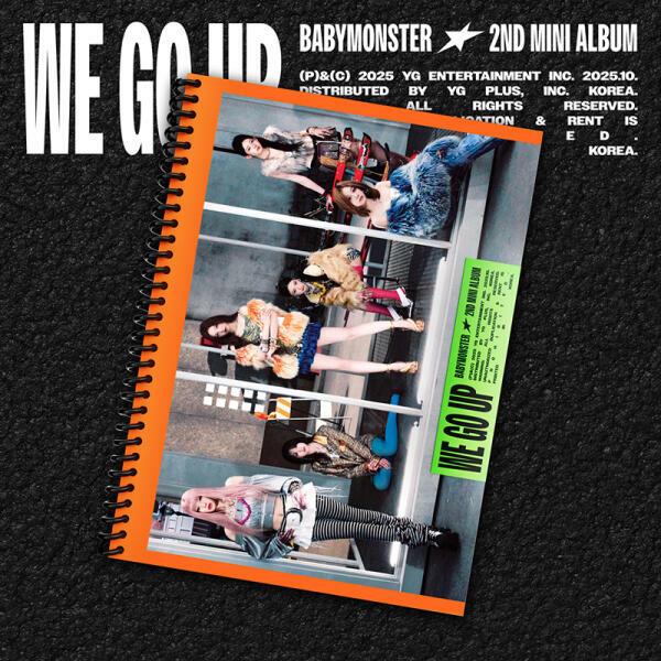 H2MEDIA Babymonster - 2nd MINI WE GO UP GO Ver