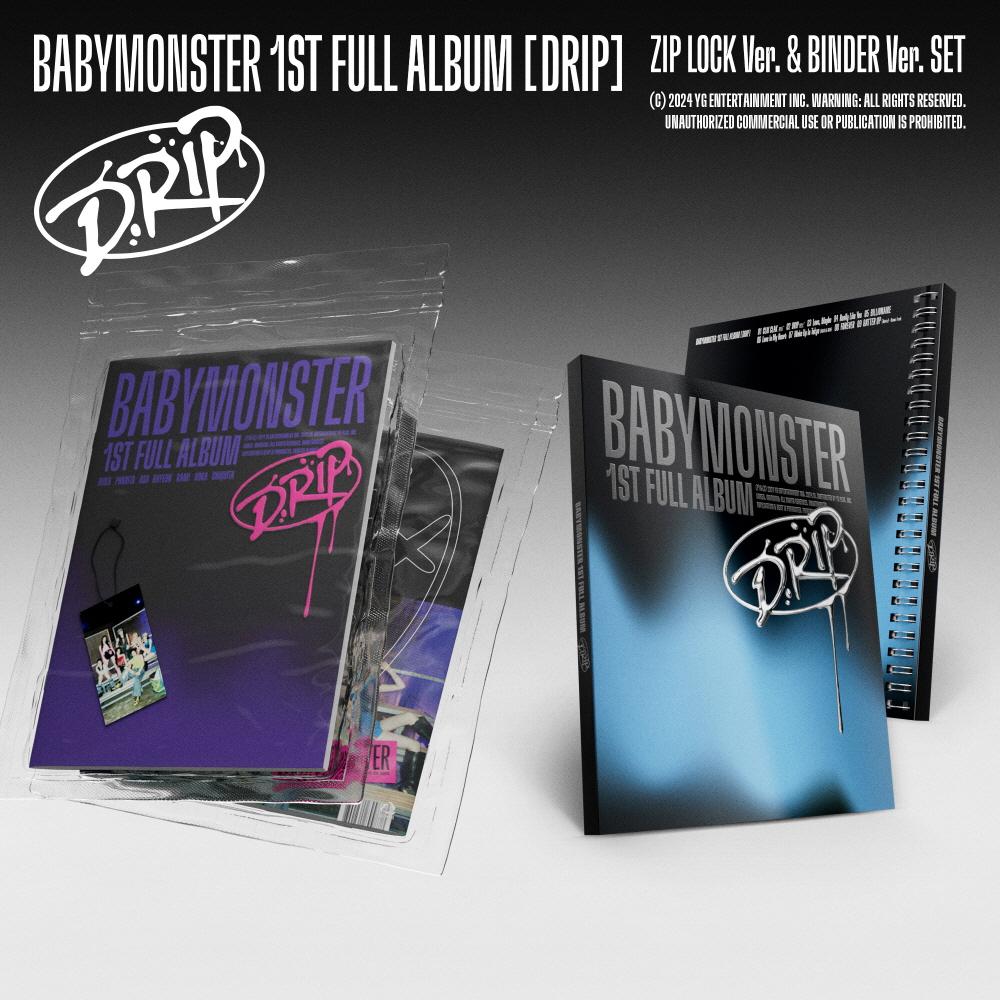 未開封新品 BABYMONSTER ベイビモンスタ DRIP ZIP LOCK VER