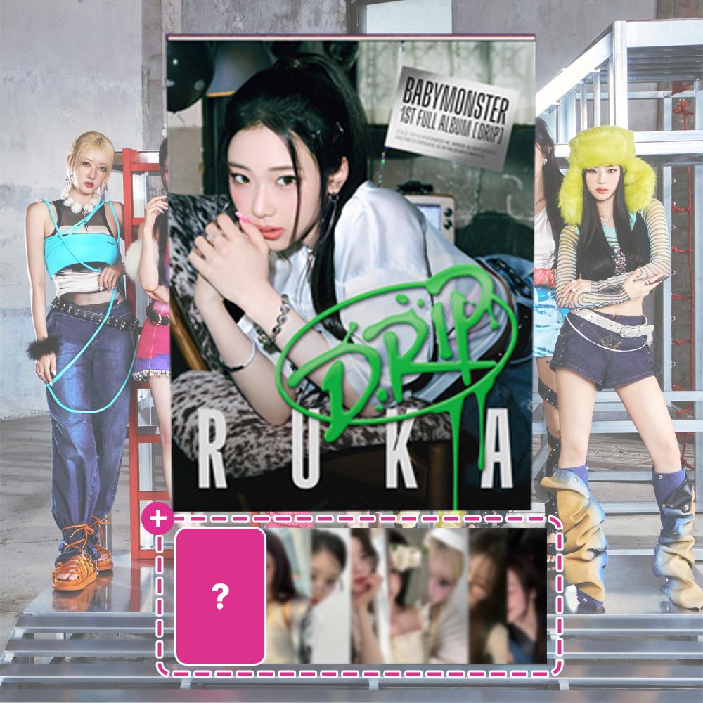 BABYMONSTER 1st Full Album DRIP YG TAG Ver. ルカ