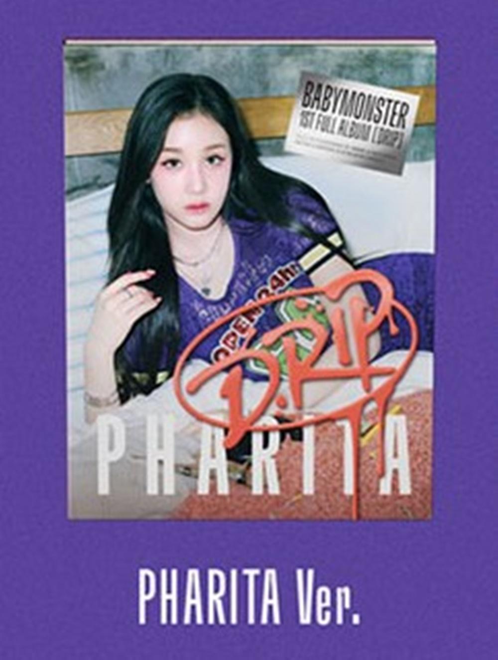 BABYMONSTER 1st Full Album DRIP YG TAG パリタ