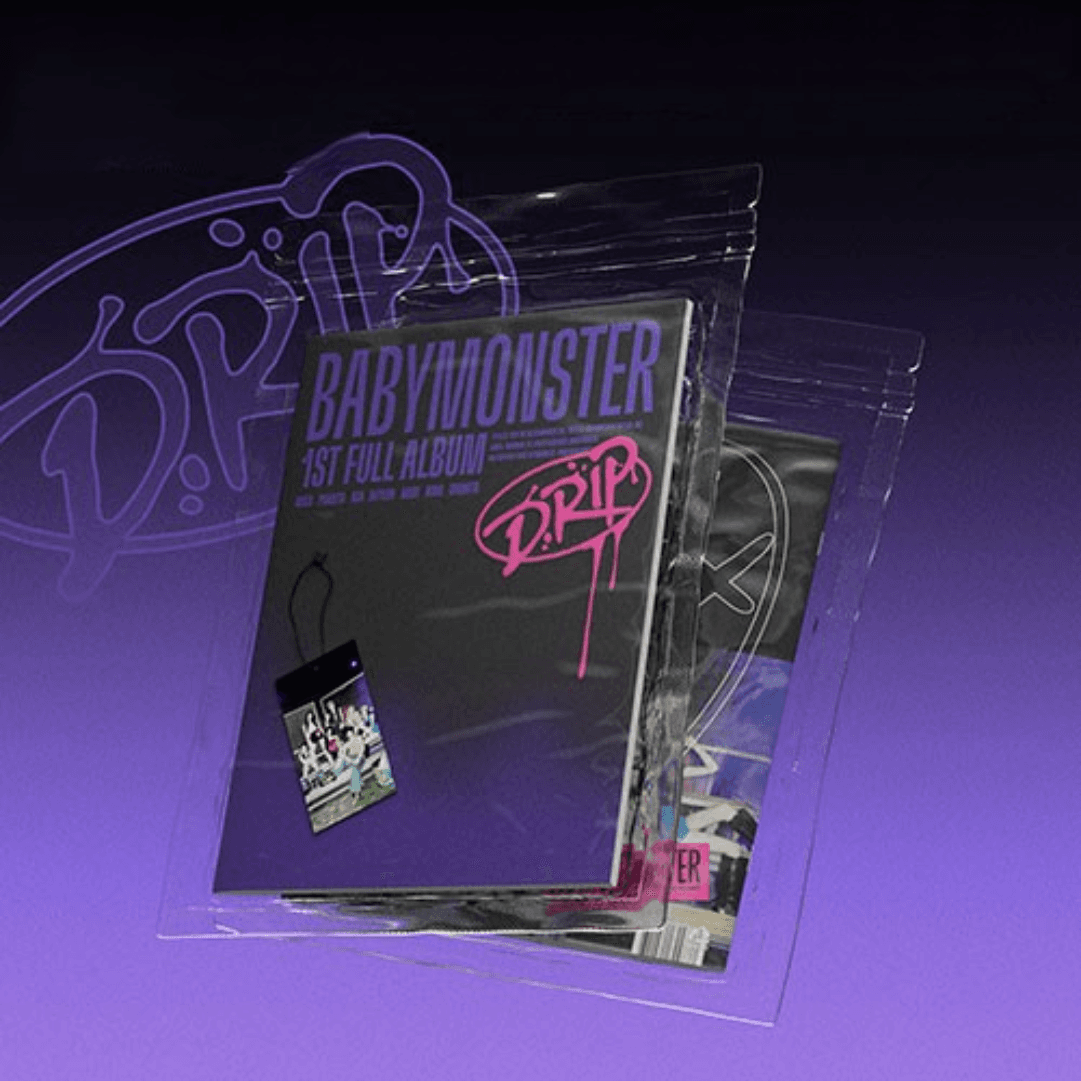 BABYMONSTER DRIP 1st Full Album (ZIP LOCK VER)