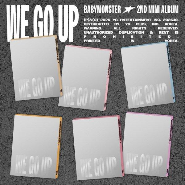 BABYMONSTER Mini 2nd Album WE GO UP (PATTERNセット)