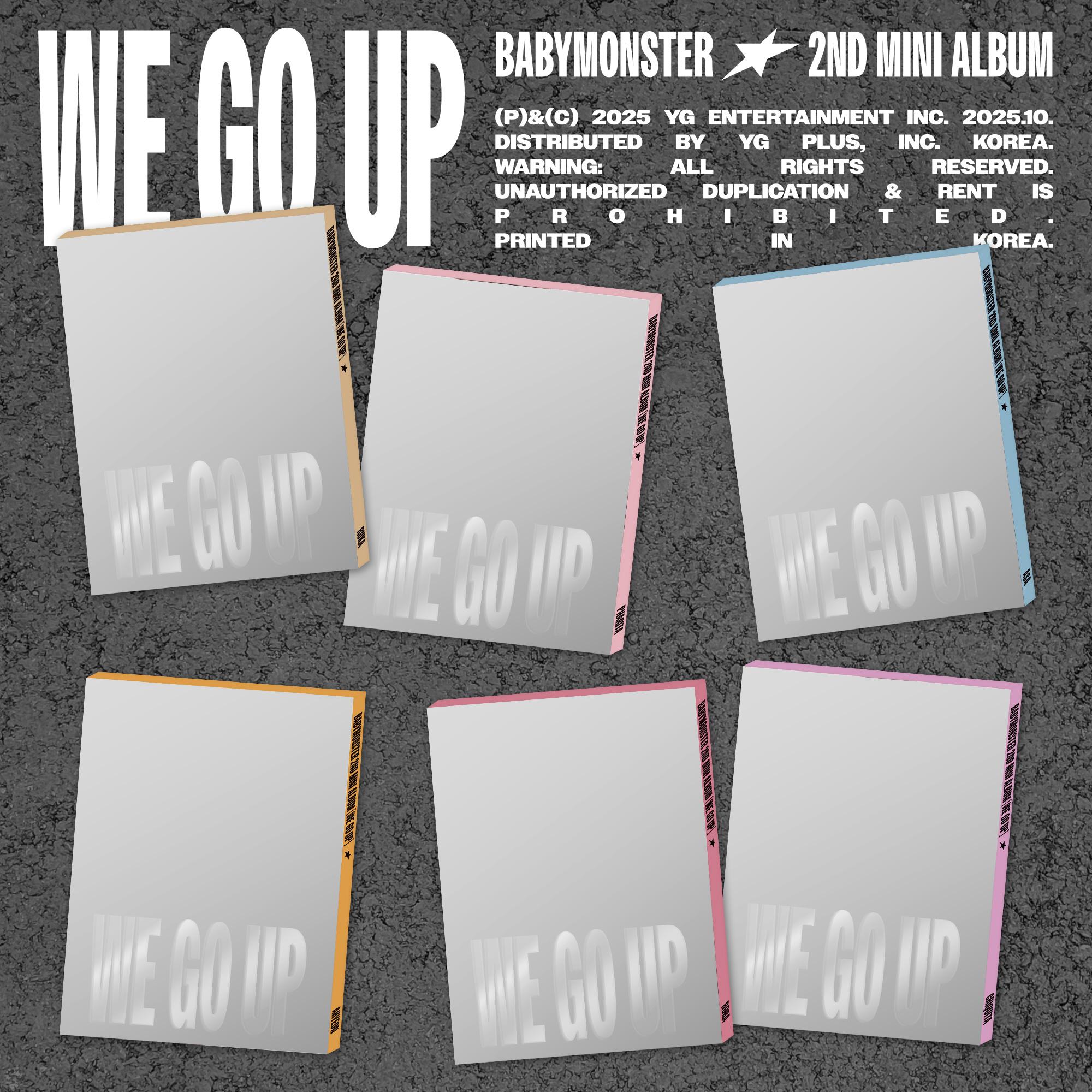 BABYMONSTER - 2nd MINI ALBUM WE GO UP PATTERN Ver ASA