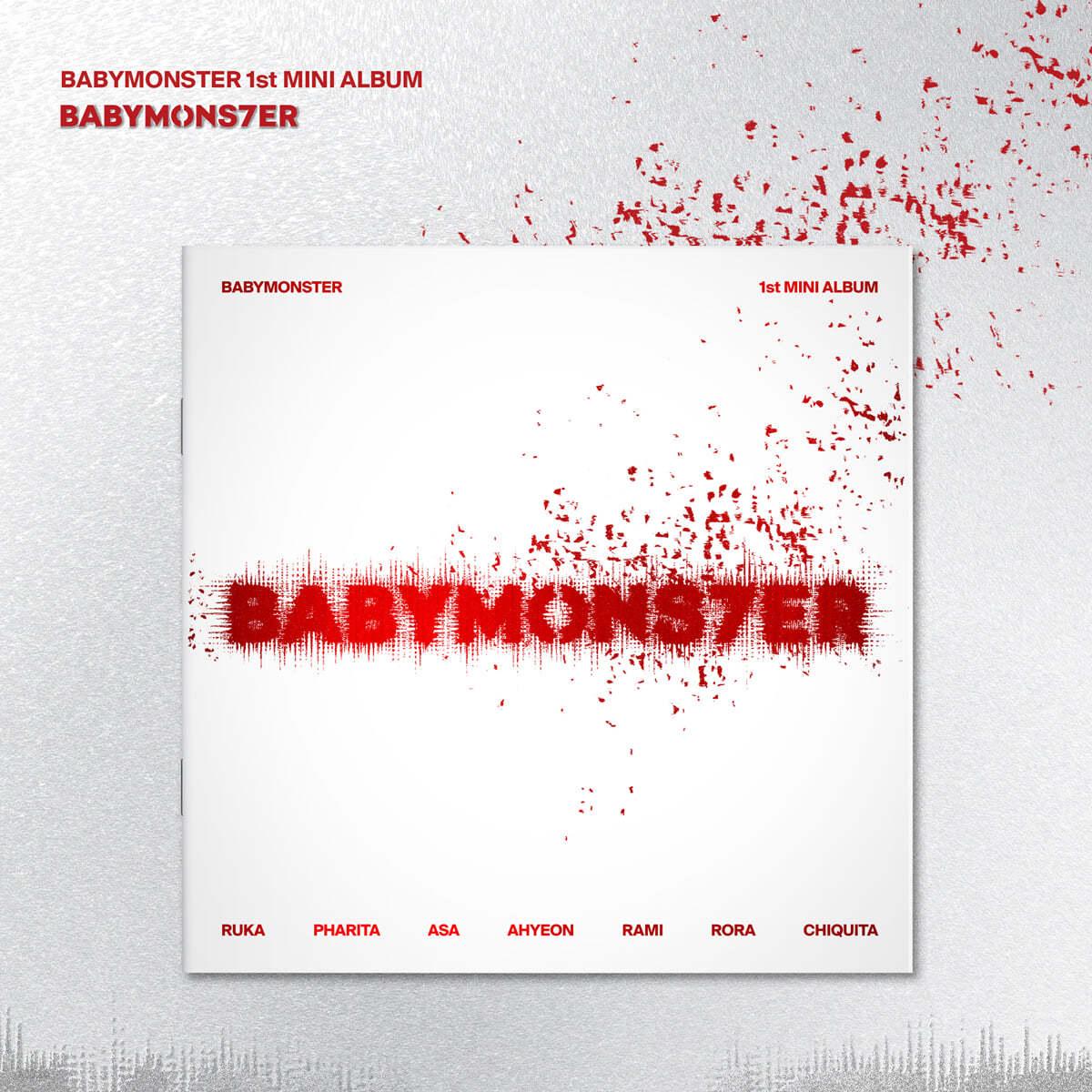 BABYMONSTER 1st MINI ALBUM BABYMONS7ER フォトブック アルバム
