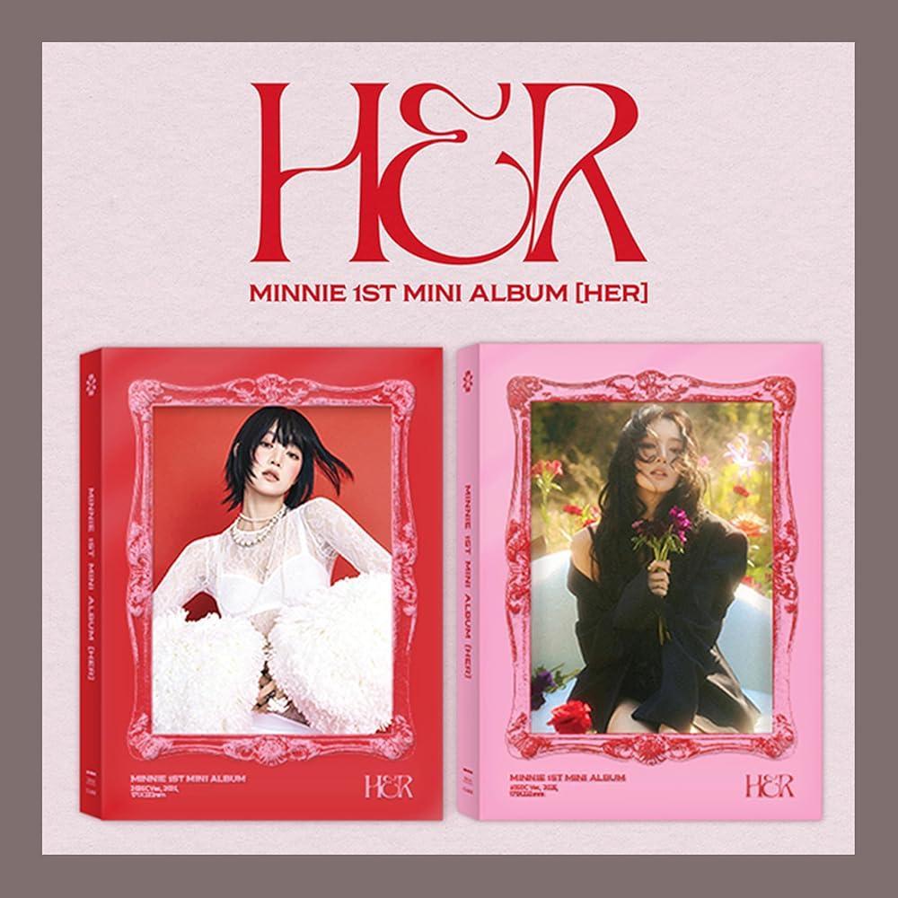 MINNIE G I-DLE HER 1st Mini Album フォトブック - バ
