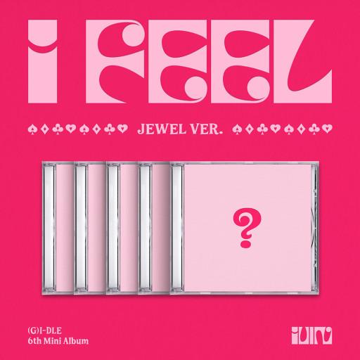 [バージョン選択] (G)I-DLE ミニ6集 "I feel" ジュエルケース 1CD