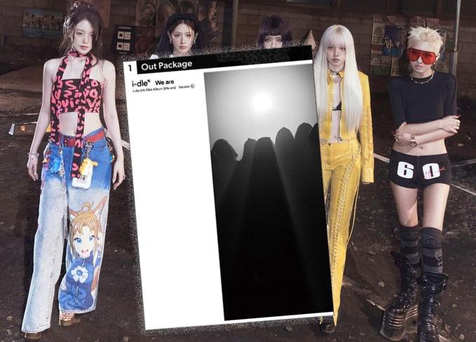 i-dle Album 8th Mini Album We are (ウィア G ver)