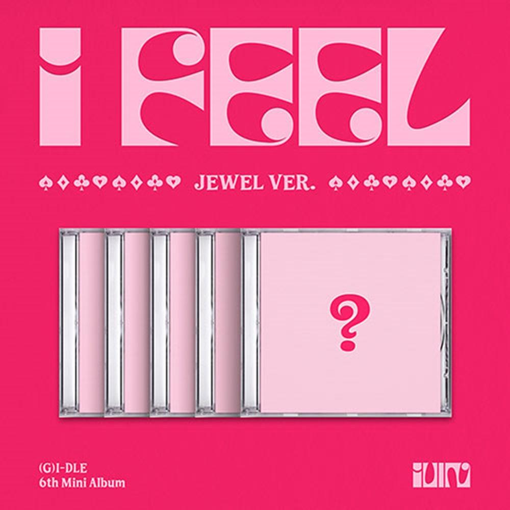 (セット-アルバム5種) (G)I-DLE ミニ6thアルバム I FEEL Jewel Ver.