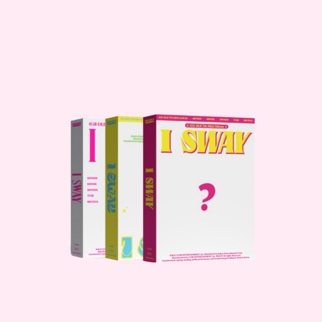 (G)I-DLE - [ I SWAY ] クラクション ミニ7thアルバム 通常盤 3種セット