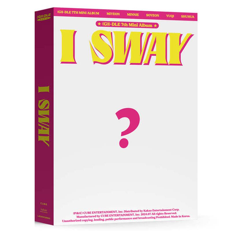 (通常盤ランダム) (G)I-DLE I SWAY ミニ7thアルバム