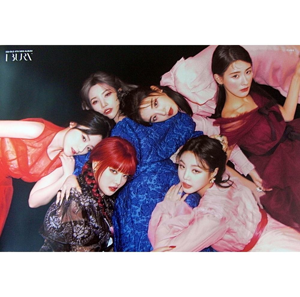 (Bromide 1 type + Tube) (G I-DLE) I burn FAYE Poster