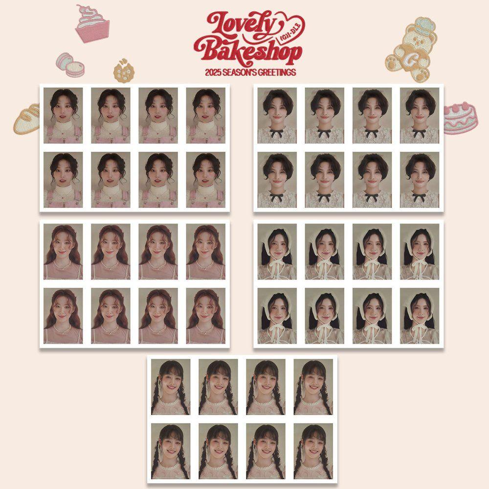 (G)I-DLE 2025 シーズングリーティング 1インチ証明写真