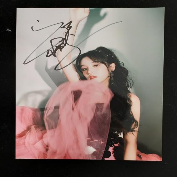 (G)I-DLE YUQI 直筆写真