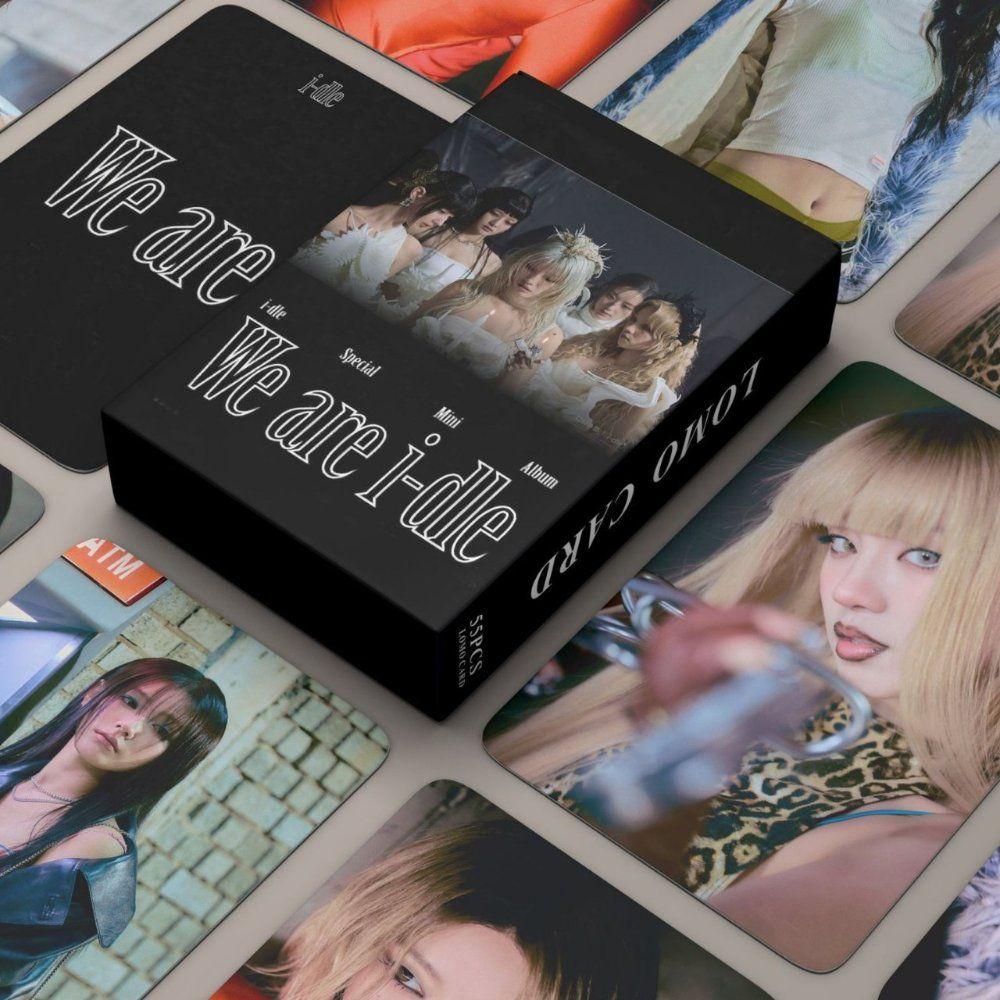 (g) i-dle WE ARE レーザー ポストカード