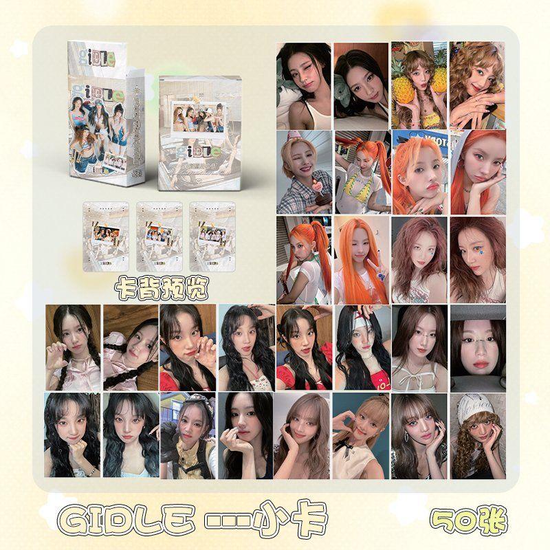 (G)I-DLE レーザーホログラム フォトカード 応援グッズ