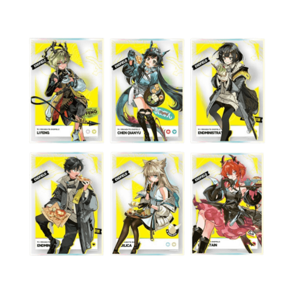 엔드필드 굿즈 / PrismLand 콜라보 아크릴 색지