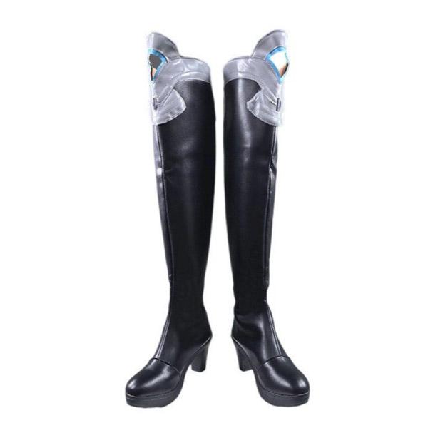 [製作15日] アークナイツ エンドフィールド ジンチェンウ ブーツ コスプレ