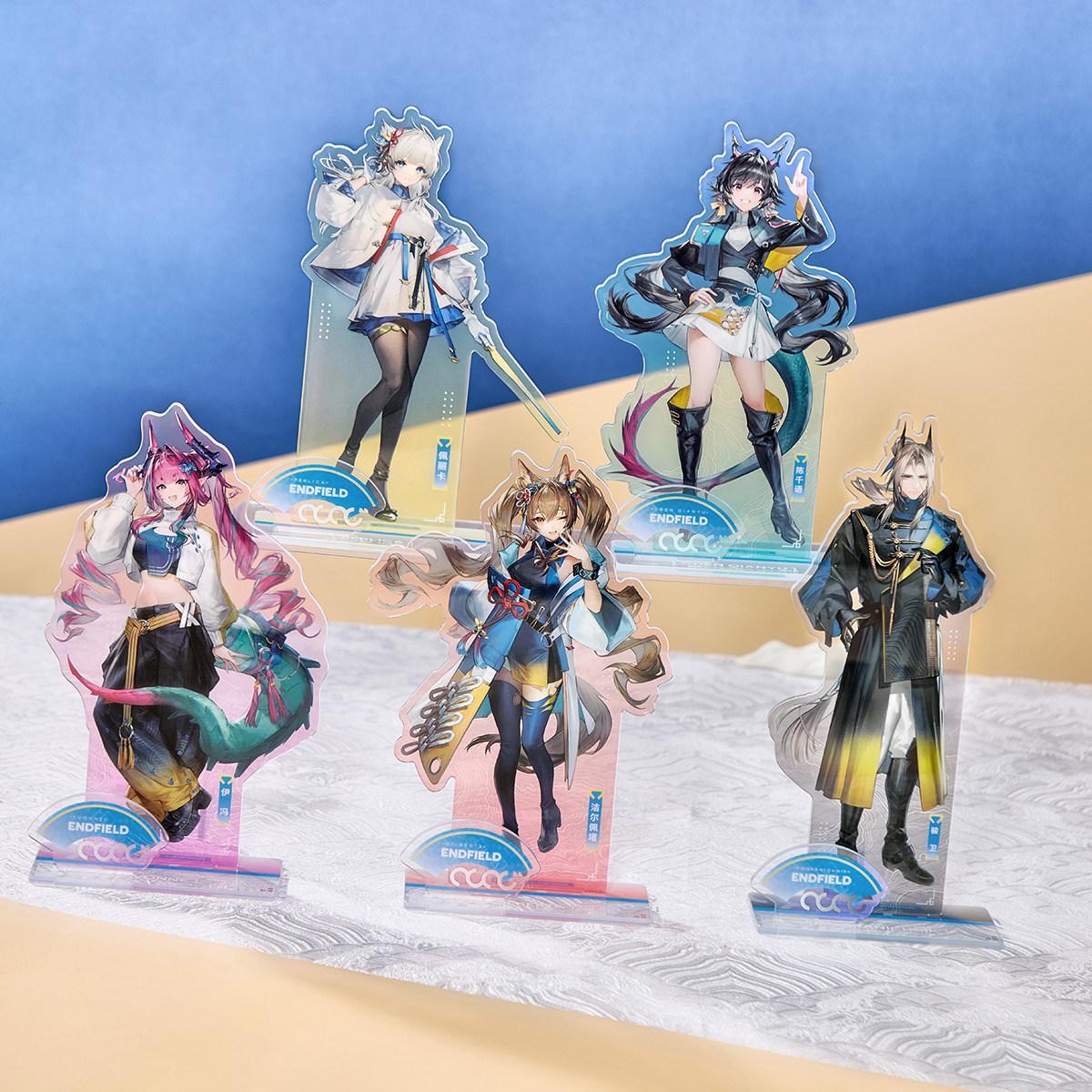 アークナイツ エンドフィールド グッズ コラボ スタンド アクリル Lawson イーファン