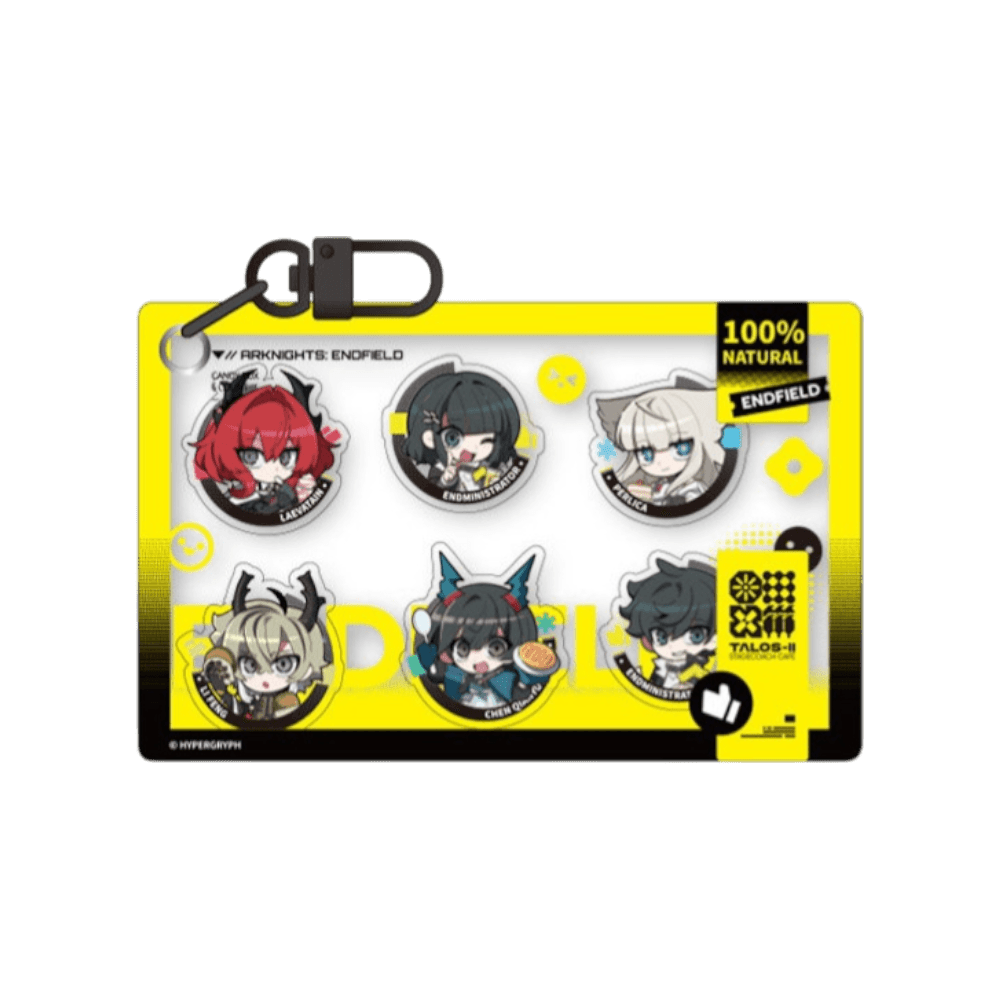 アークナイツ エンドフィールド グッズ / PrismLand コラボ アクリルシェイカー キーリング