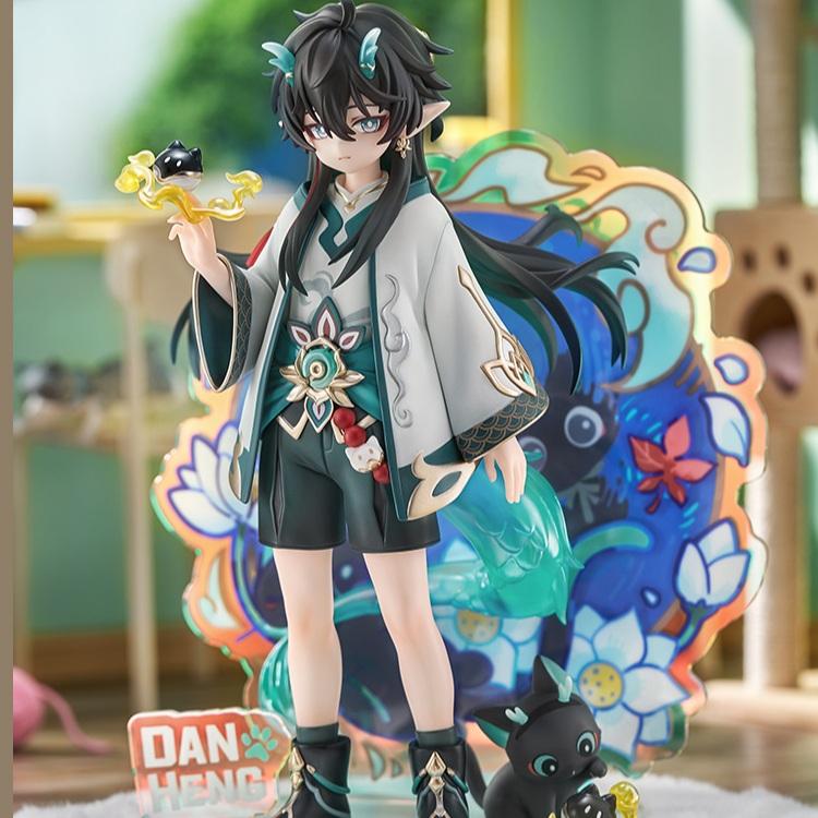 スターレイルフィギュア 丹恒フィギュア 飲月 タイニィキャット 猫 崩壊スターレイル