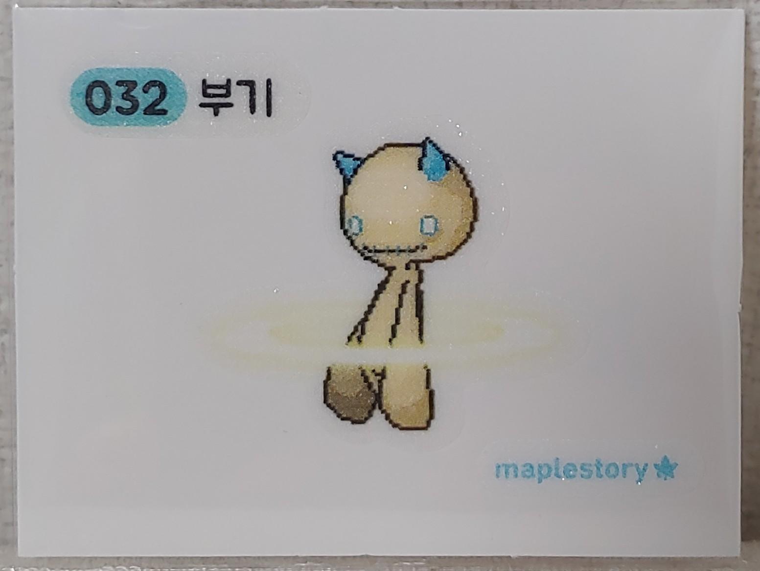 メイプルパン ブーギー 032 ステッカー メイプル