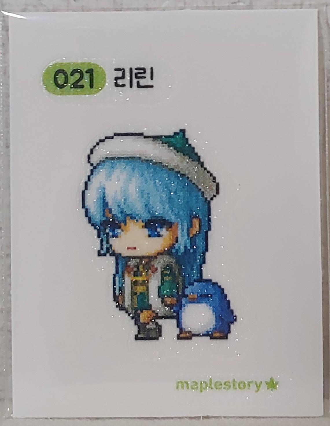 メイプルパン リリン 021 ステッカー メイプル