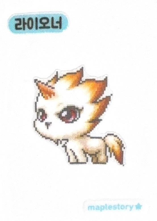 メイプル ライオナー ステッカー メイプルストーリー シール