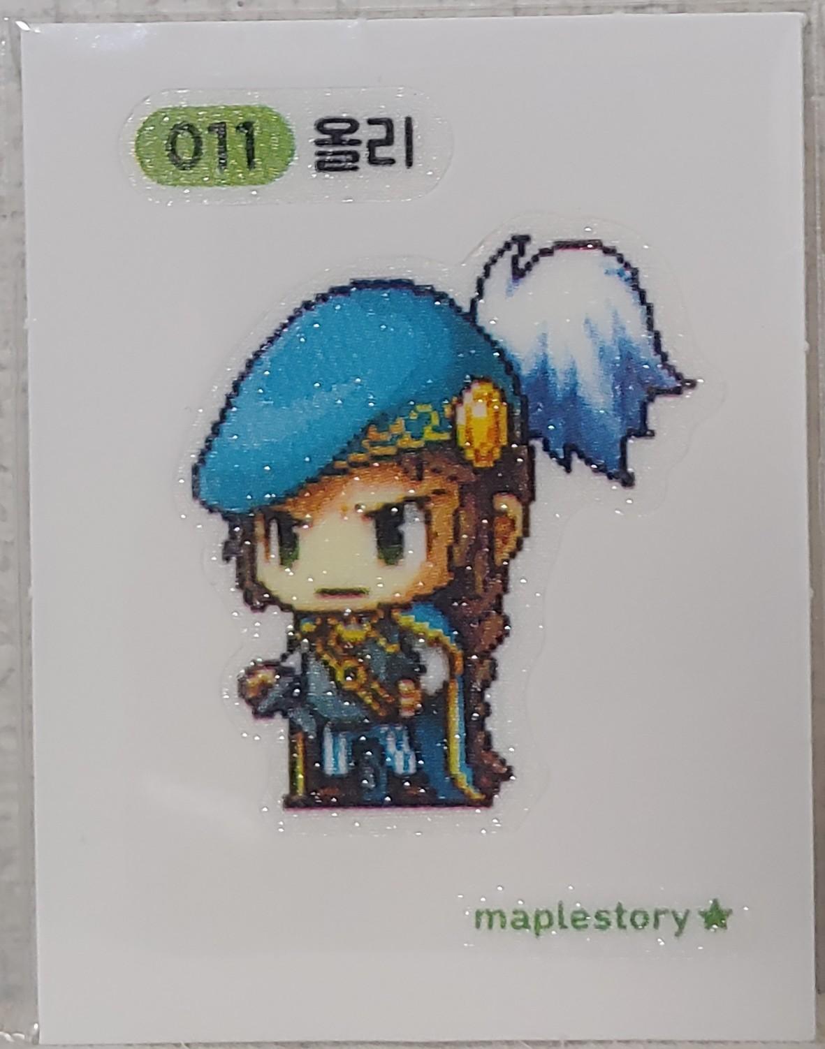 メープルパン 띠부씰 オリ 011 Maple シール