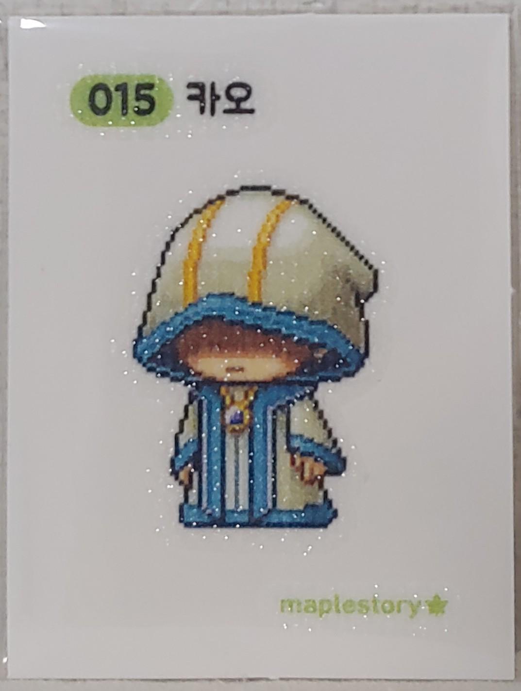 メープルパン 띠부씰 カオ 015 Maple シール