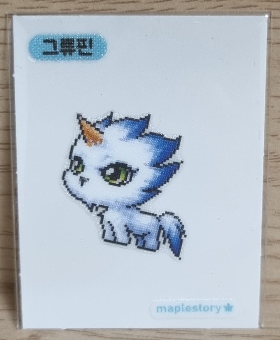 メープルパン 띠부씰 グリフィン メイプル シール