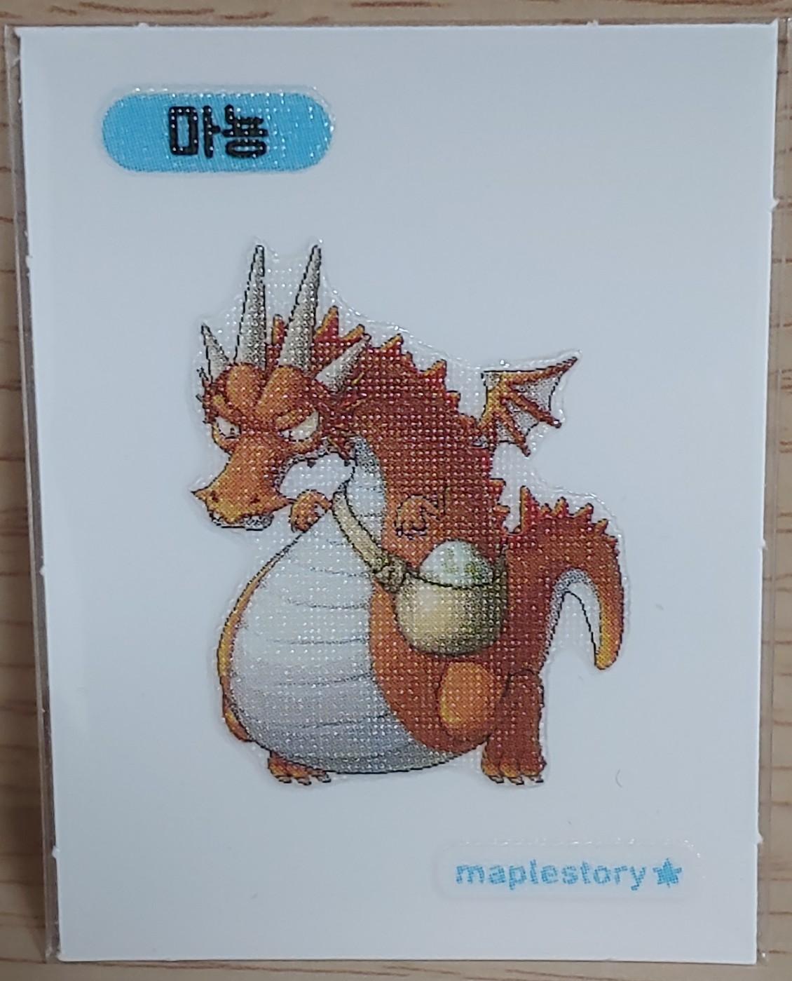 メープルパン 띠부씰 マノン メイプル シール