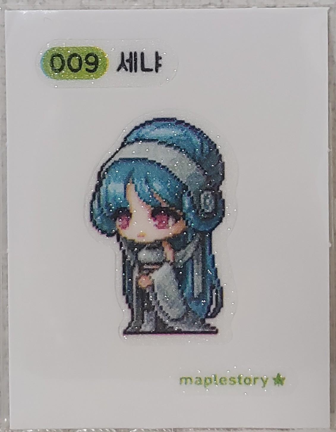 メープルパン 띠부씰 セニャ 009 メイプル シール