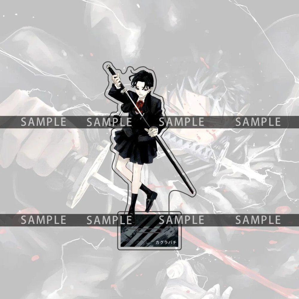 カグラバチグッズ カグラバチ ロクヒラチヒロ サザナミハクリ ハクリ アクリルスタンド フィギュア 15