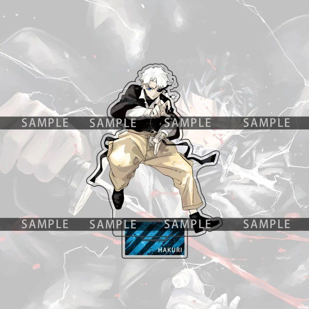 カグラバチグッズ カグラバチ ロクヒラチヒロ サザナミハクリ ハクリ アクリルスタンド フィギュア 3