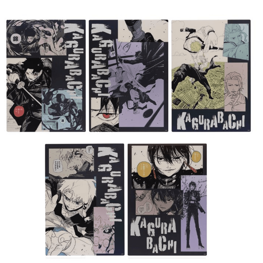 カグラバチ 原画クリアポスターコレクション 第1弾 ランダムグッズ 単品