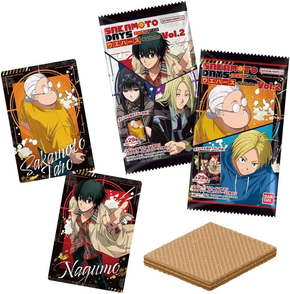バンダイ サカモトデイズ ウエハースカード 第2弾 20個入り 1BOX 食玩
