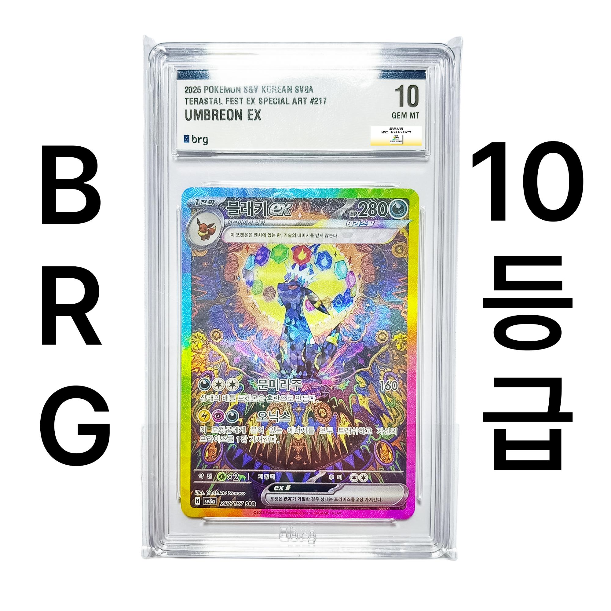 ブラッキー ex sv8a 217/187 SAR テラスタルフェスタ 10グレード