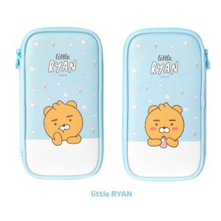 カカオフレンズ (Kakao Friends) マルチペンケース リトルライアン (学生用レザー筆箱)