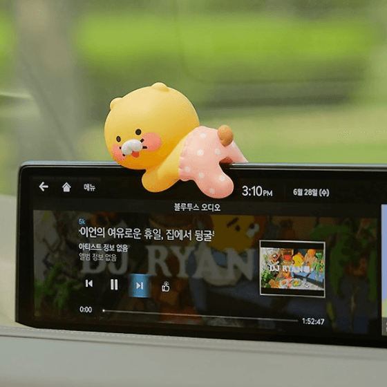 Kakao Friends チュンシク フィギュア 車載モニター用芳香剤