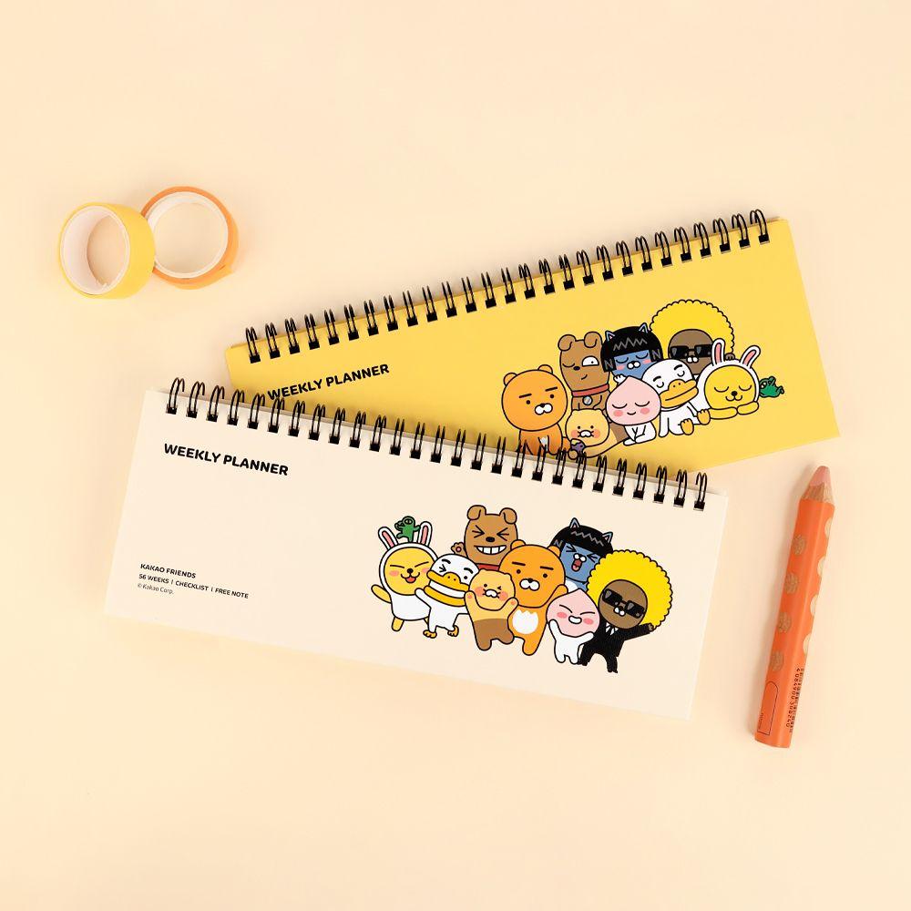 Kakao Friends スプリング ウィークリープランナー