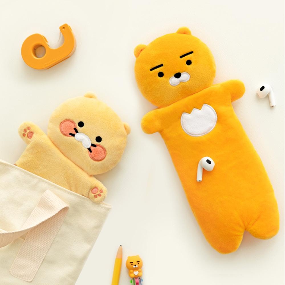 Icones Kakao Friends チュンシク ぬいぐるみ ペンケース