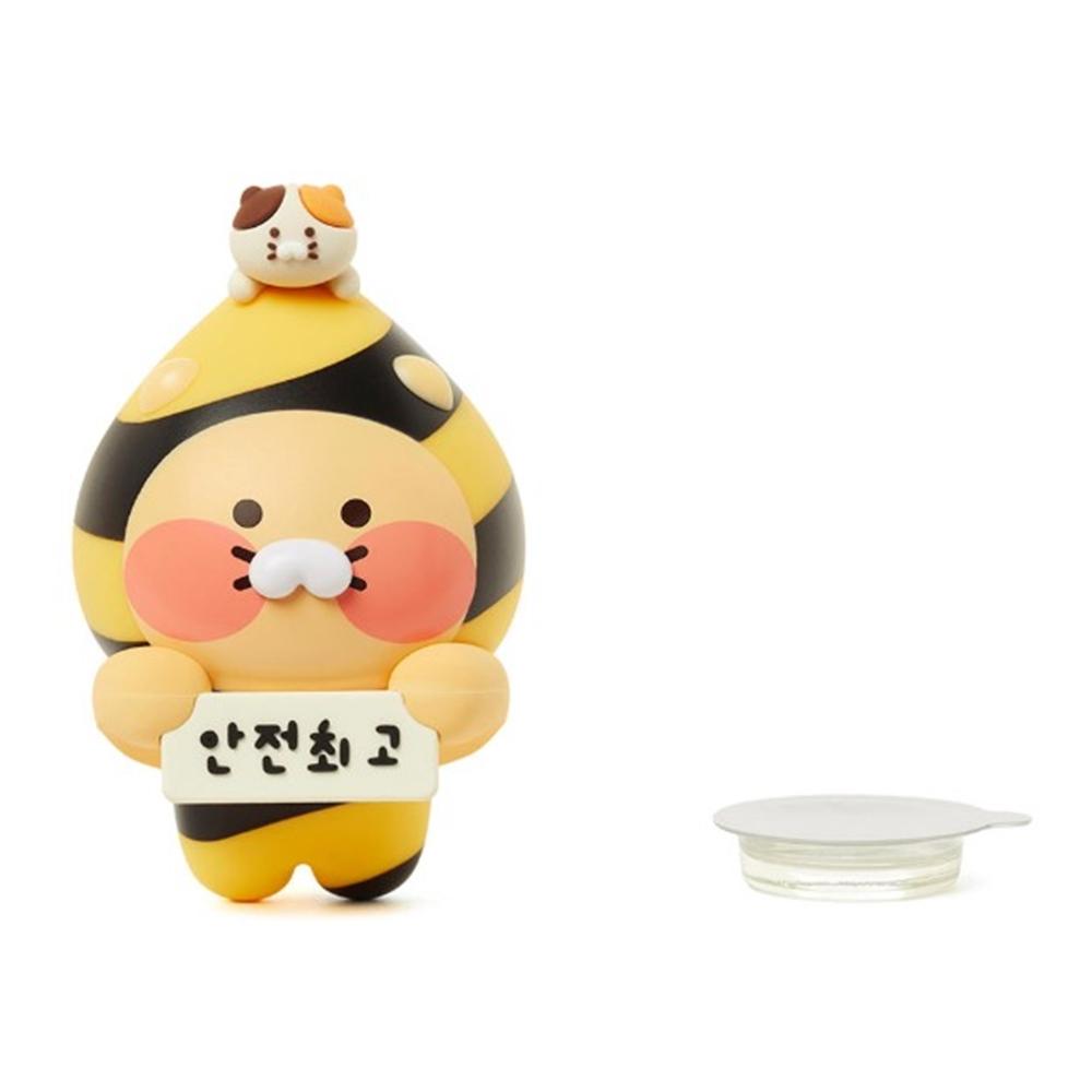 Kakao Friends 安全妖精 チュンシク モニター 車用芳香剤 パウダーグリーンフローラル, 3.5g, 1個