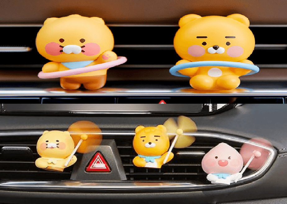 カカオフレンズ 車用芳香剤 フーラフープ芳香剤 チュンシク