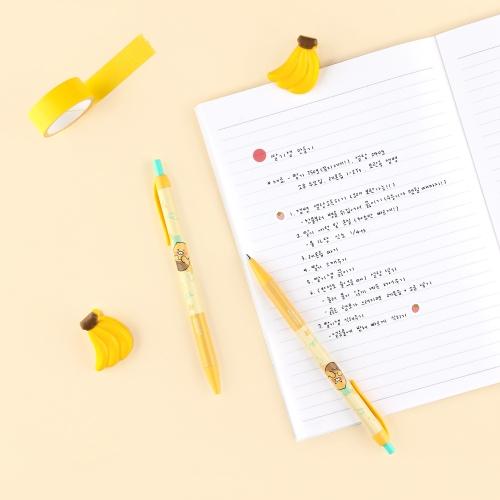 カカオフレンズ ボールペン チュンシク 中学生 高校生 文房具 販促品 団体ギフト 3色ボールペン