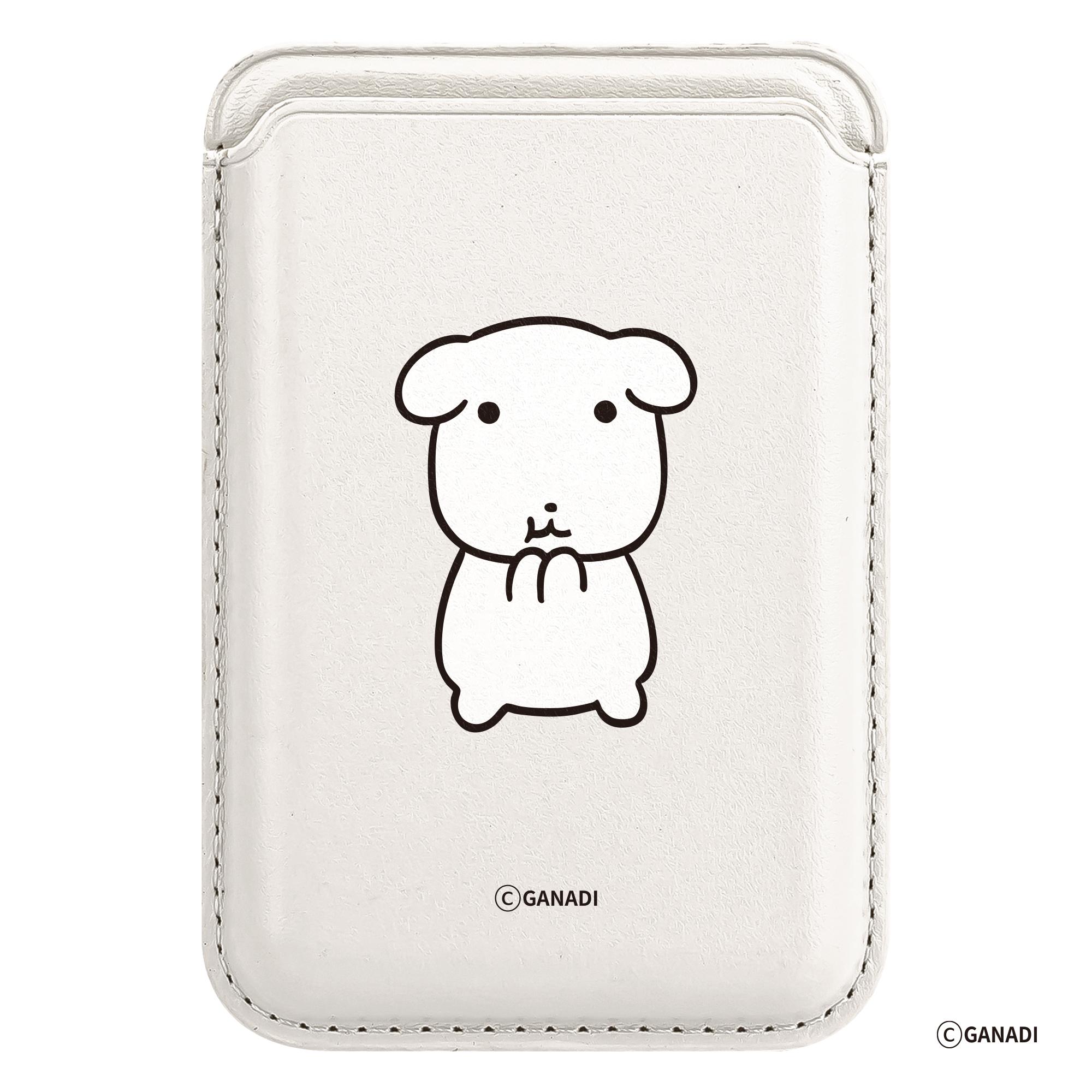 Ganady デザイン MagSafe 2倍磁力 カードポケット ウォレット