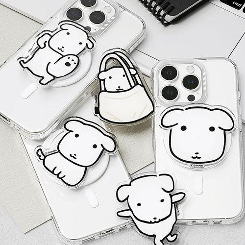 [Ganady] 듀 MagSafe グリップトックホルダー アクリル スマートトック グッズ