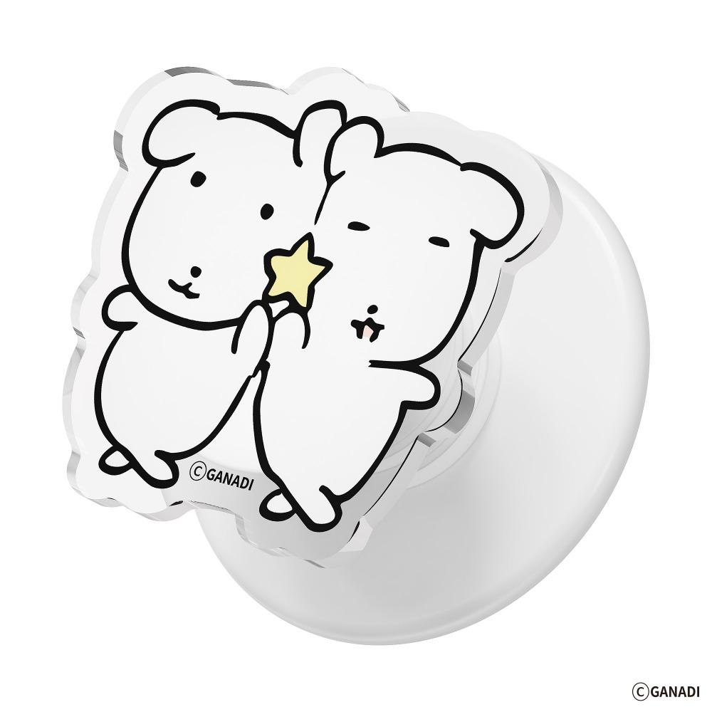 星座 Ganady MagSafe グリップトックホルダー アクリル スマートトック 双子座 짤쓸사람 グッズ
