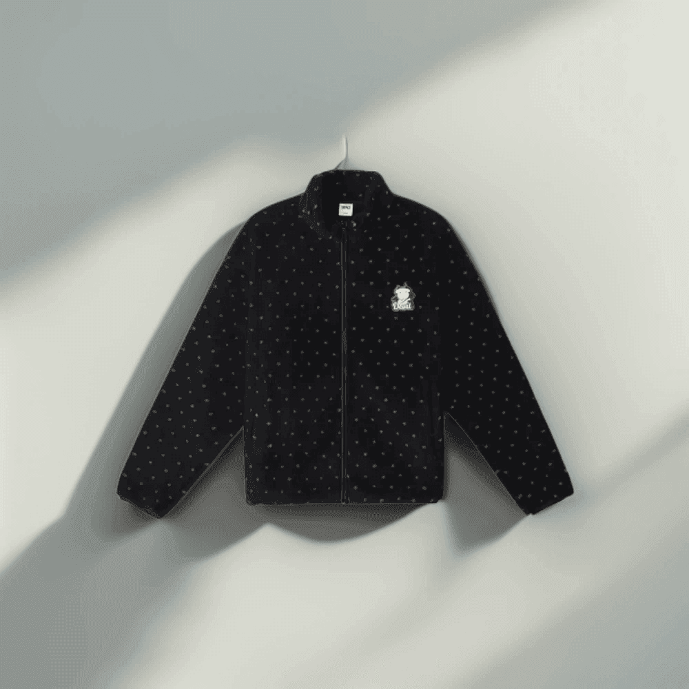 SPAO ガナディ フードジップアップ 天使と悪魔 ダンブルフリース