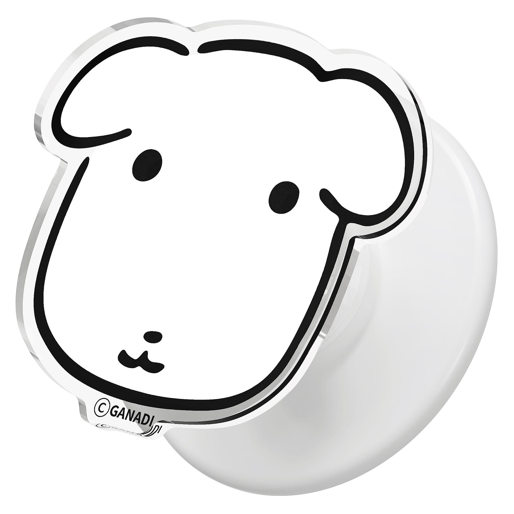 モランカノ ganadi デザイン MagSafe アクリル スマホグリップ 1個